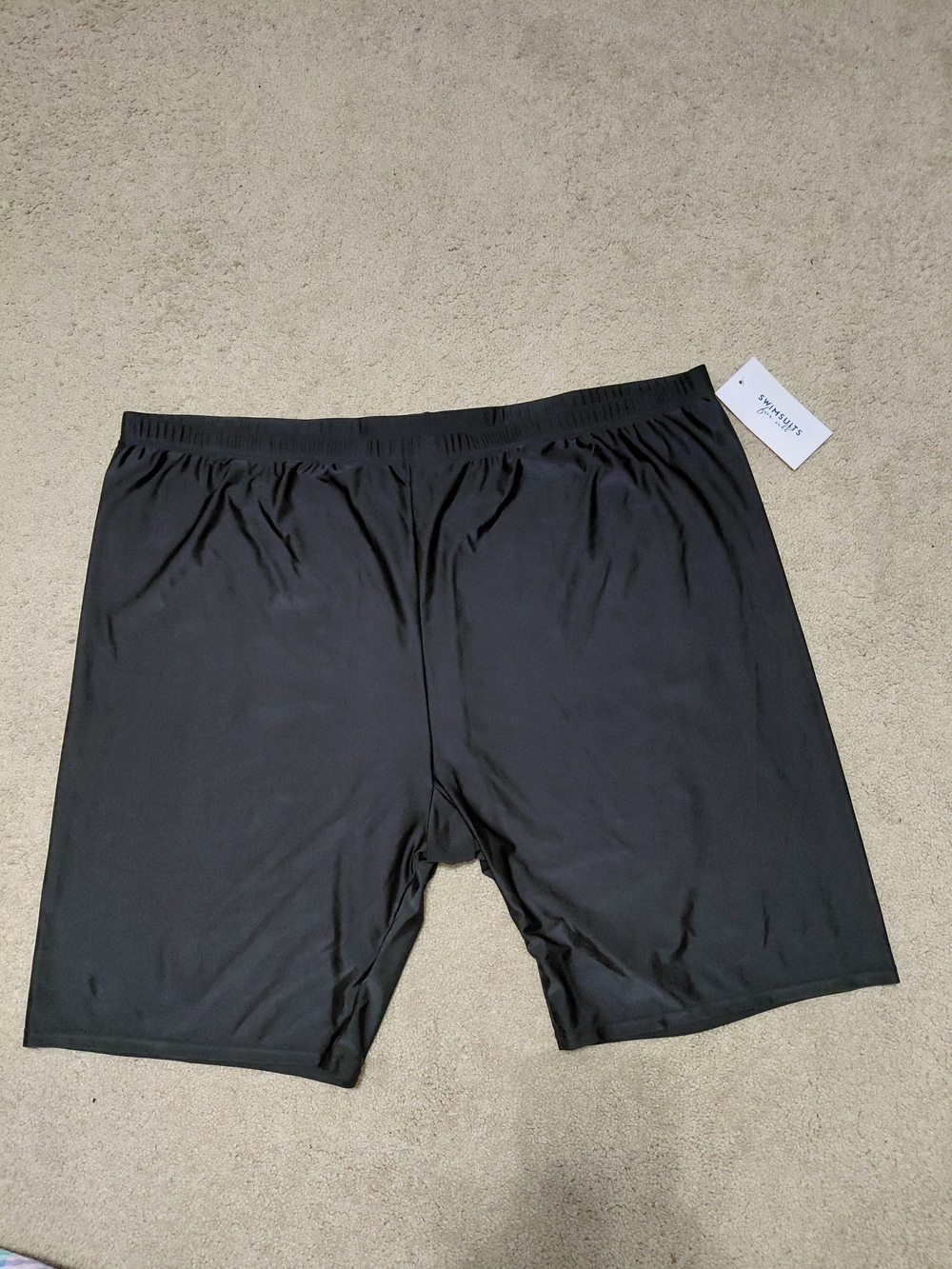 Swimsuits For All Black Womens Swim Shorts NWT